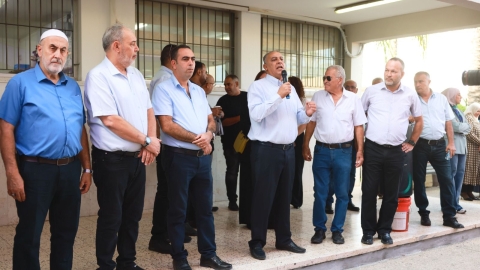 بلدية كفرقرع: مع انطلاق العام الدراسي الجديد جولة ميدانية لإدارة البلدية والطاقم المهني في مدارس المدينة لاستقبال الطلاب